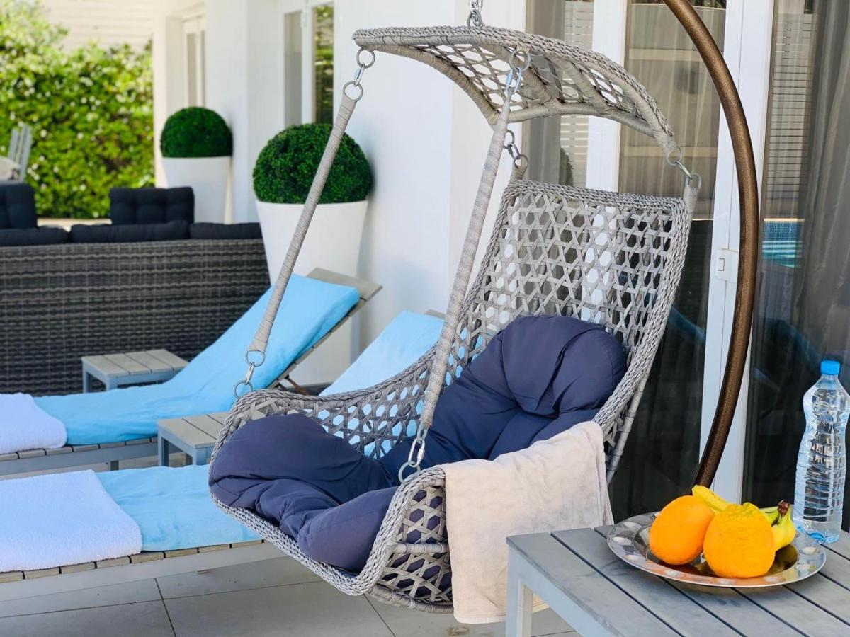 Deluxe First Line Villa Perivolia Exterior foto