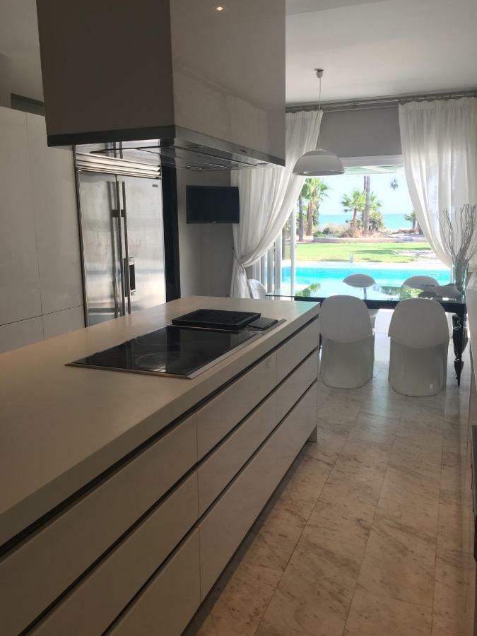 Deluxe First Line Villa Perivolia Exterior foto