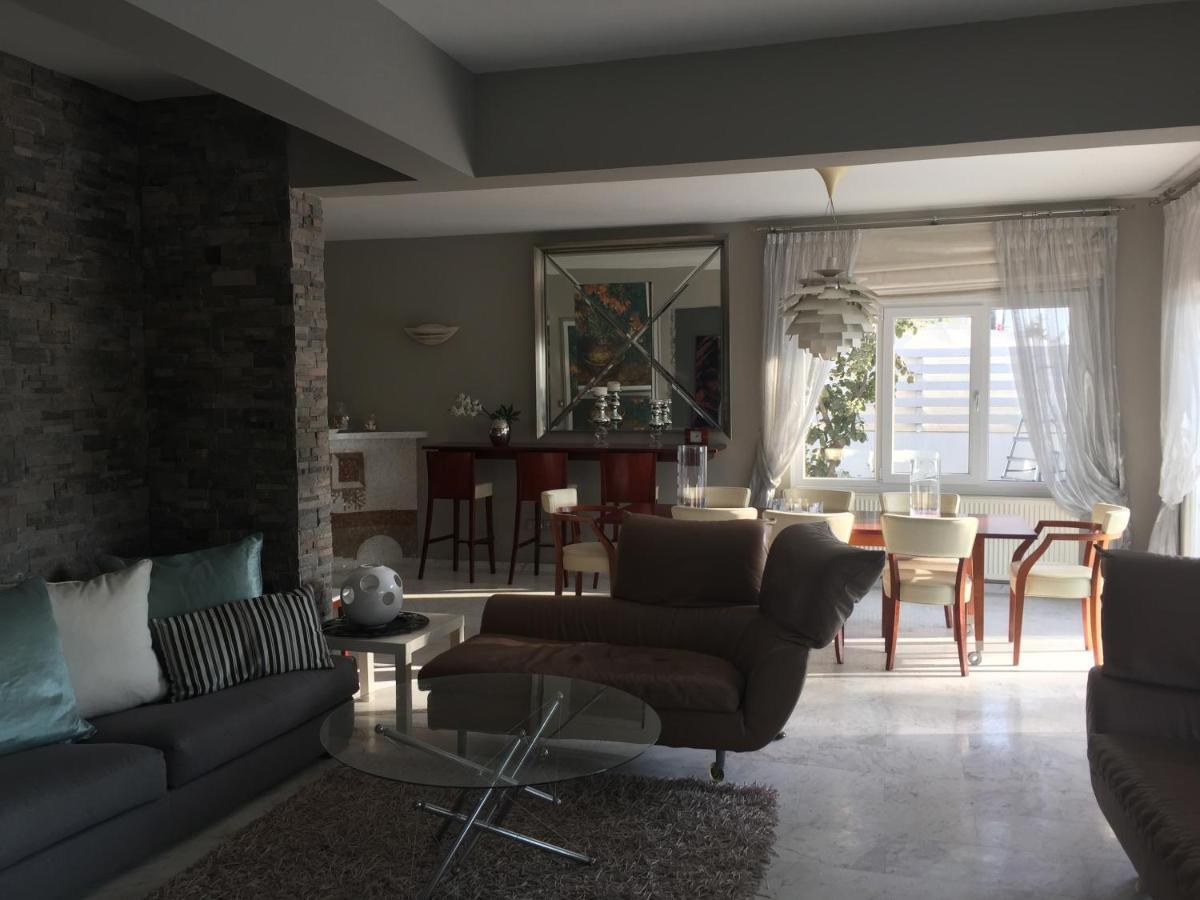 Deluxe First Line Villa Perivolia Exterior foto